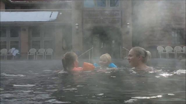И снова Горячие источники Гленвуд Спрингс, Колорадо США / Glenwood Hot Springs Pool