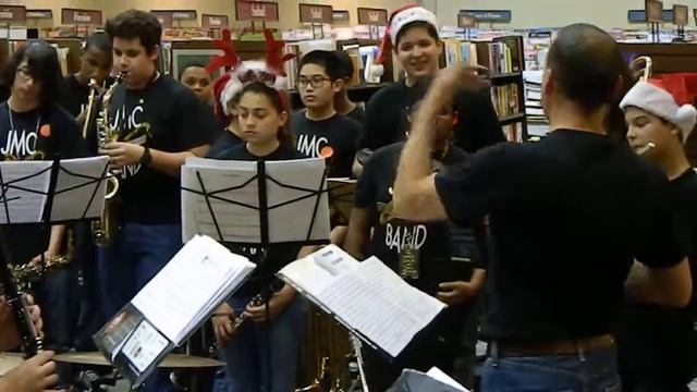 It's a Wonderful World - Jorge Mas Canosa Middle School band 12/5/14 at the Barnes & Noble Book Fai