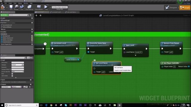 008 Save  Load - Level Complete Menu