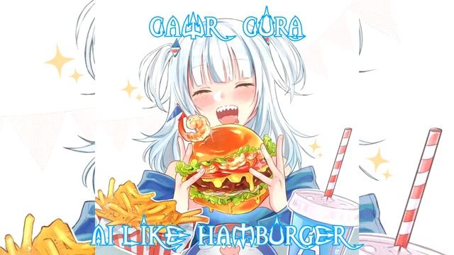 65 Gawr Gura Sings Ai LIKE Hamburger From THE iDOLM@STER 2 (Remastered Audio)