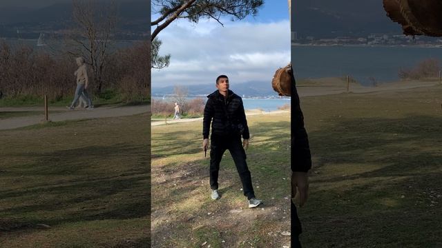 Безоборотное импульсно-волновое метание складного ножа. Наиль Ахмаду. 130 гр.