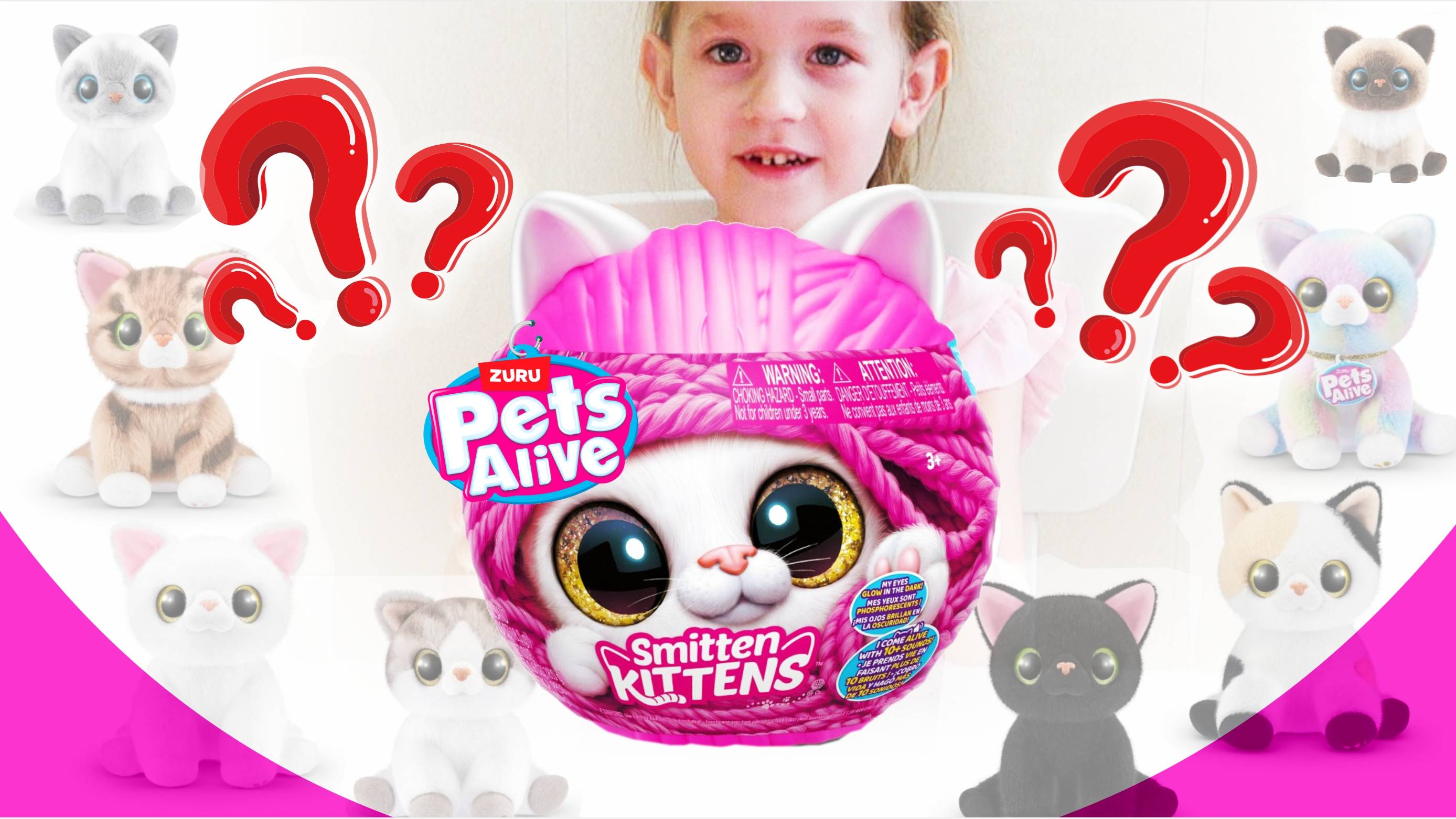 ZURU Pets Alive Smitten Kittens 2025 Сюрприз ЧТО ВНУТРИ? 🐈 🐱 #zuru #ZURUPets #cюрприз #новинка2025