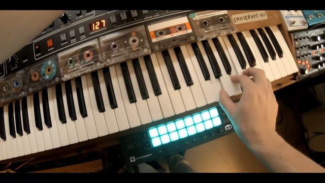 Caught In Joy - New City (electronica synth jam)