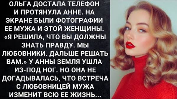 Истории из жизни. Ольга достала телефон и протянула Анне. На экране были фотографии ее мужа и этой