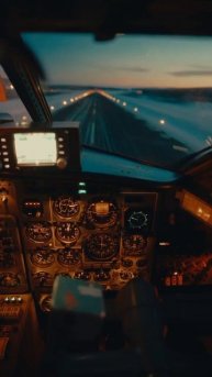 Вечерний взлёт