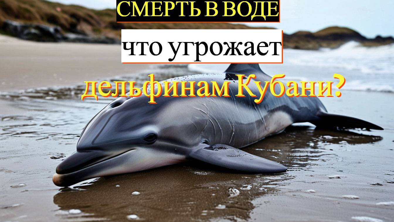 🐬Почему на Кубани гибнут дельфины