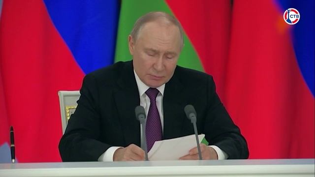 Владимир Путин провёл переговоры с Президентом Белоруссии