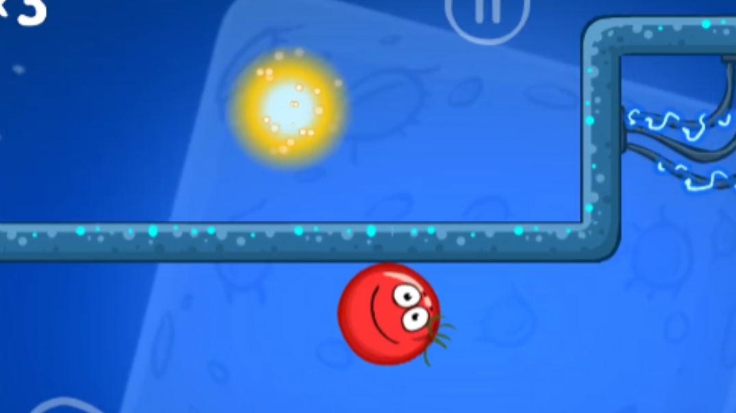 Играем в Red ball 4. красный шар 4