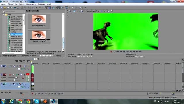 [Tutorial] Efecto Chroma Key en Sony Vegas