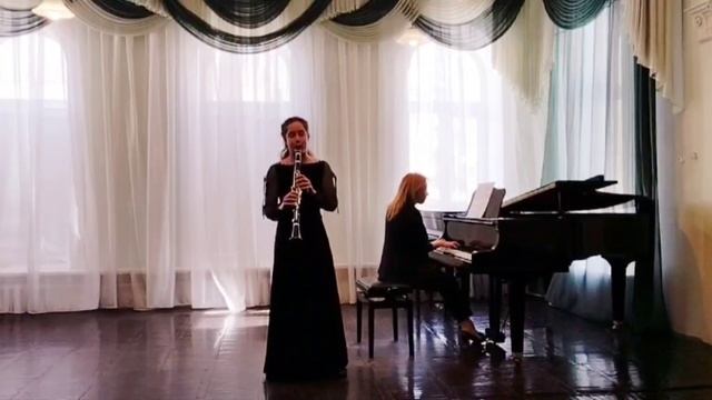 Светличная Анастасия, кларнет. Аламиро Джампьери Венецианский Карнавал