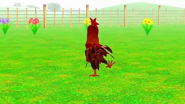 EI Pollito Pio 3D - Lola Vaca Lola La Granza de zenon efecto3d Danza Animal Pollito Pio NJ - 18