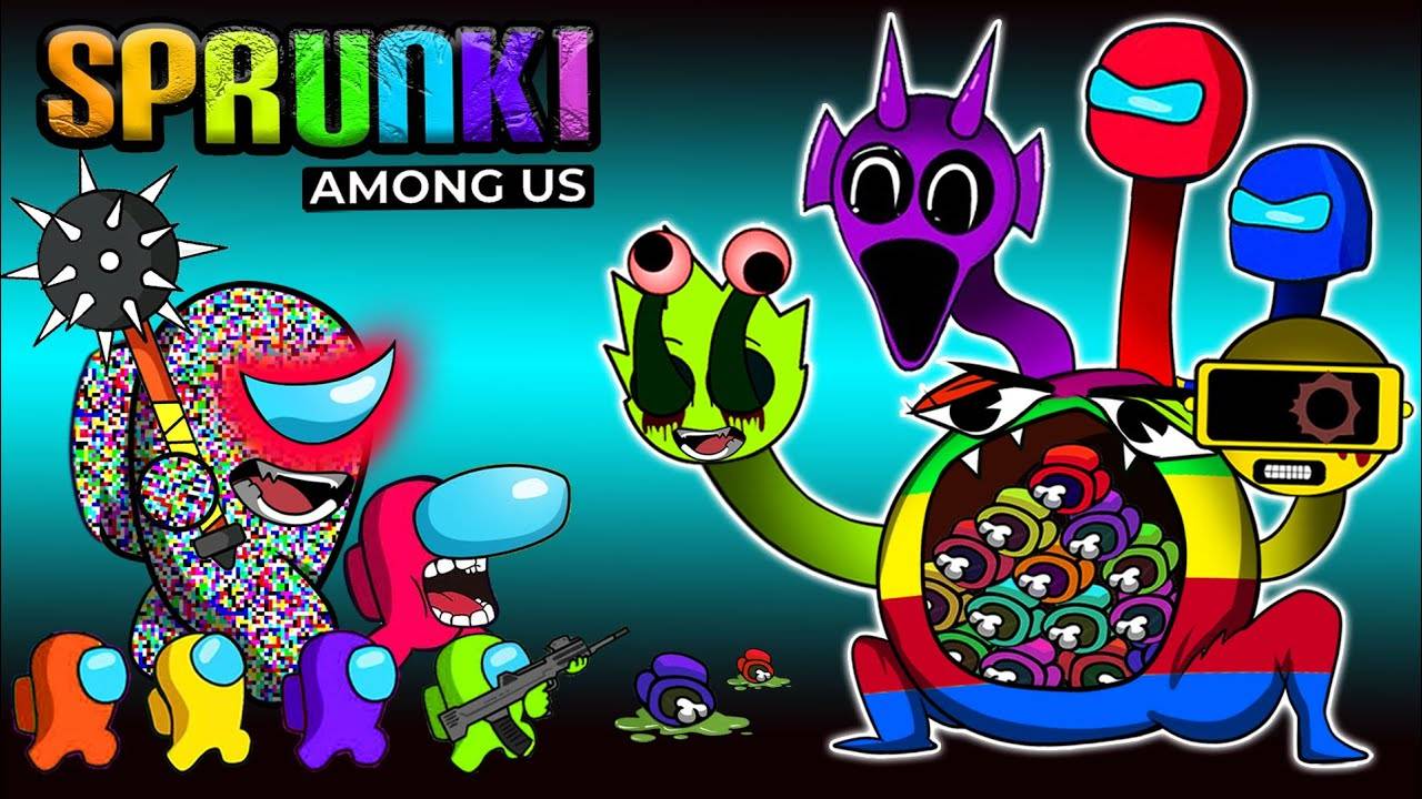 СПРУНКИ ПРОТИВ АМОНГ АС. ЭВОЛЮЦИЯ