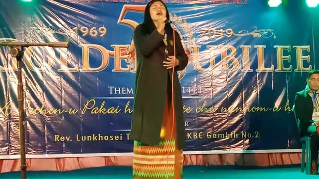 CHINGPI TOUTHANG LIVE PERFORMMANCE//  SONG=LEISET NOPSAH @ 28 DEC.2019 MULAM BYD GOLDEN JUBILEE.