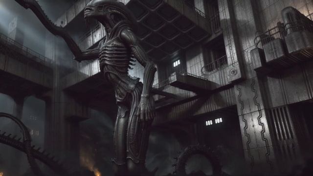 Aliens HR Giger Xenomorph Animation