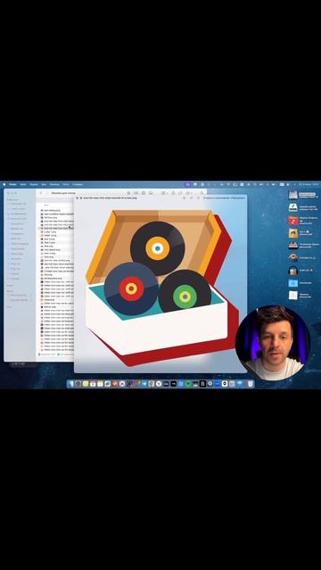 полное видео на моём youtube канале   делаем папки на мак по красоте #плейлист #dj