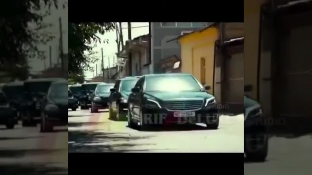 Huge cortege in the wedding in Uzbekistan. Кортеж Tashkent