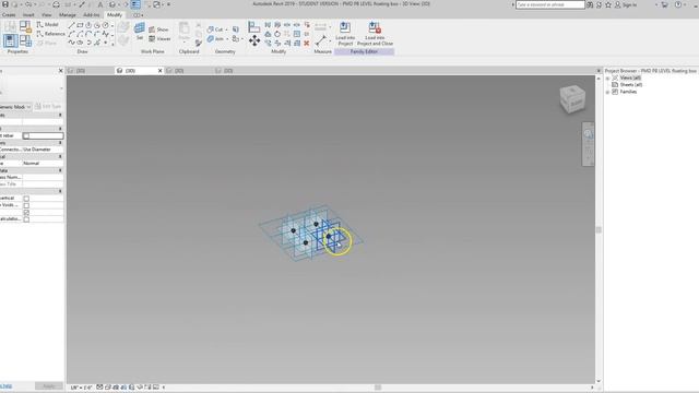 Arch 4031 Revit Tutorial 07 Floating Panels on Divided surfaces