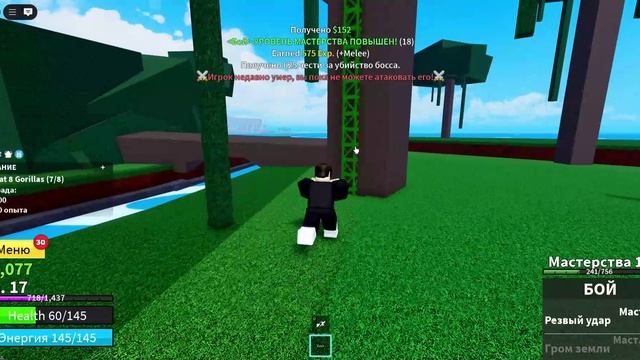 играем в блокс фрут день первый