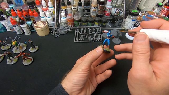 Mini Paints 001 - Rating my 10 Marvel: Crisis Protocol Core set models