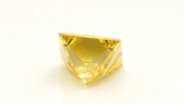 0.17 ct Princess Cut Yellow VVS2 Clarity Loose Diamond http://www.diamondzul.com/