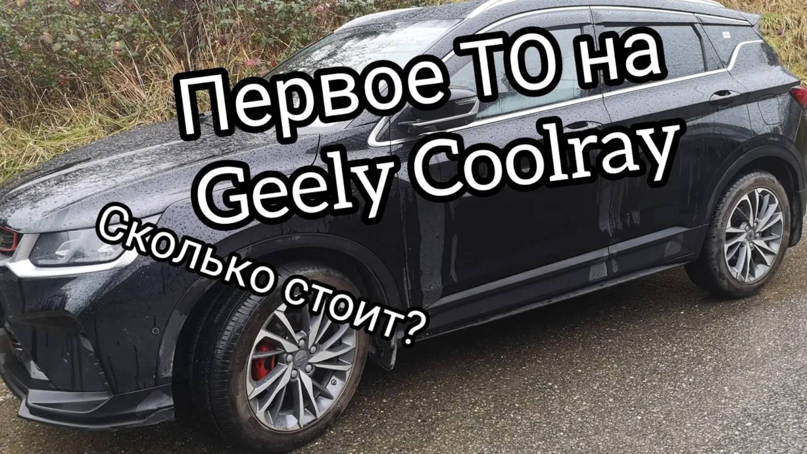 ТО 1 Geely Coolray, пройдено.