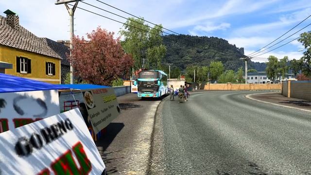 Euro Truck Simulator 2 bawa bus '' ANT TRANS  ''  smart bus