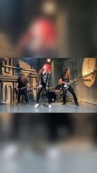 бэкстейдж съёмок клипа метал группы Архидея