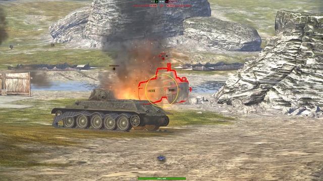 Играю в рандоме на 4 уровне, рву всех, ворлд оф танкс блиц, wot blitz