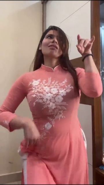 Young Housewife Amazing Dance