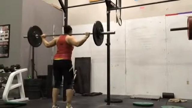 EMOM Snatch balance - 75#