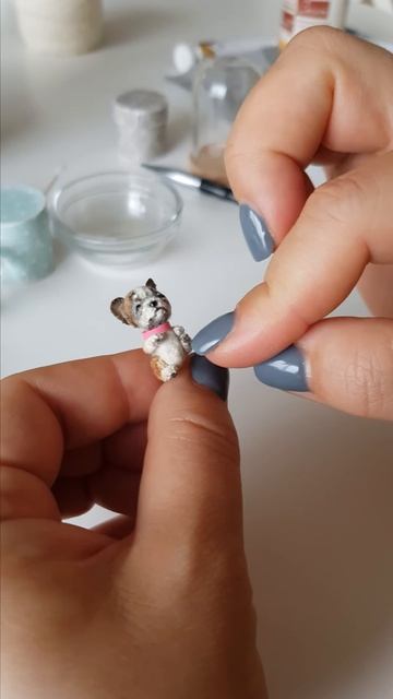 Мини игрушка СОБАЧКА. Мини игрушка своими руками. Школа мини игрушки Натальи Косовой #Shorts