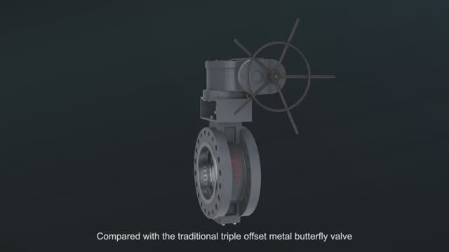 VFLV. eccentric butterfly valve.