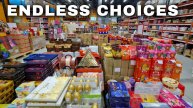 Russian Supermarket Selling Imported Western Goods in 2025