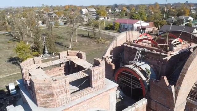 Строительство храма в станице Солдатская