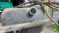 Daihatsu Midget II Cargo Fuel Tank Removal