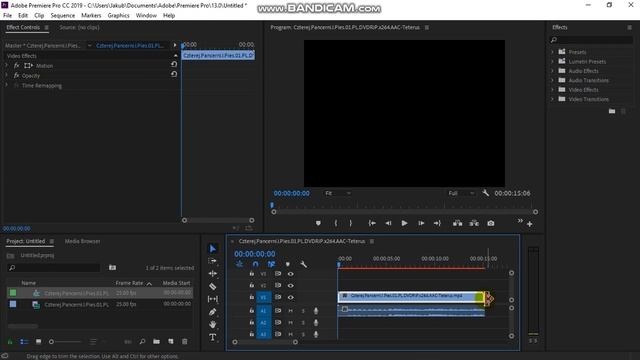 Jak Rozdzielić Video od Audio Adobe Premiere Pro CC Poradnik w Minetke