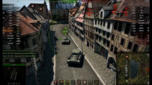 World of Tanks --Old friends with big guns--