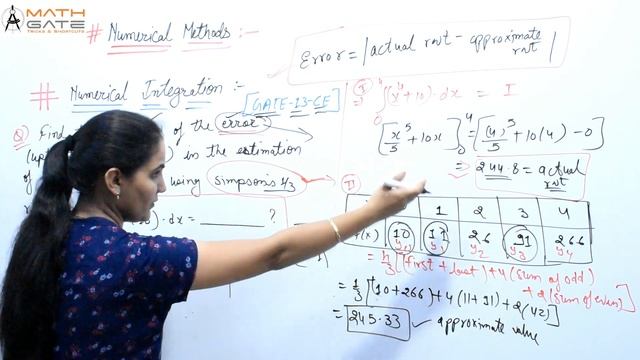 Numerical Methods I Numerical Integration I Simpson's Method -2 I Engineering Maths by Priyanka Mam