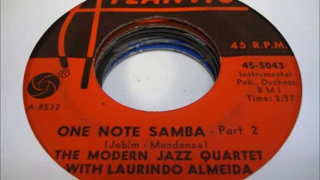 THE MODERN JAZZ QUARTET - One Note Samba (Part 2)
