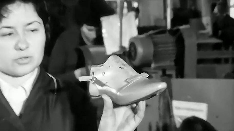 1968 год. Тюмень. Фабрика модельной обуви. Модели "Весна - 1968".
