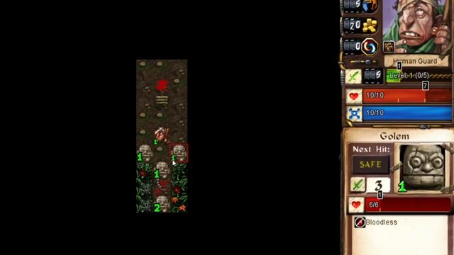Desktop Dungeons Extreme Edition - Nature's Embrace "Barbs" (Tricky)