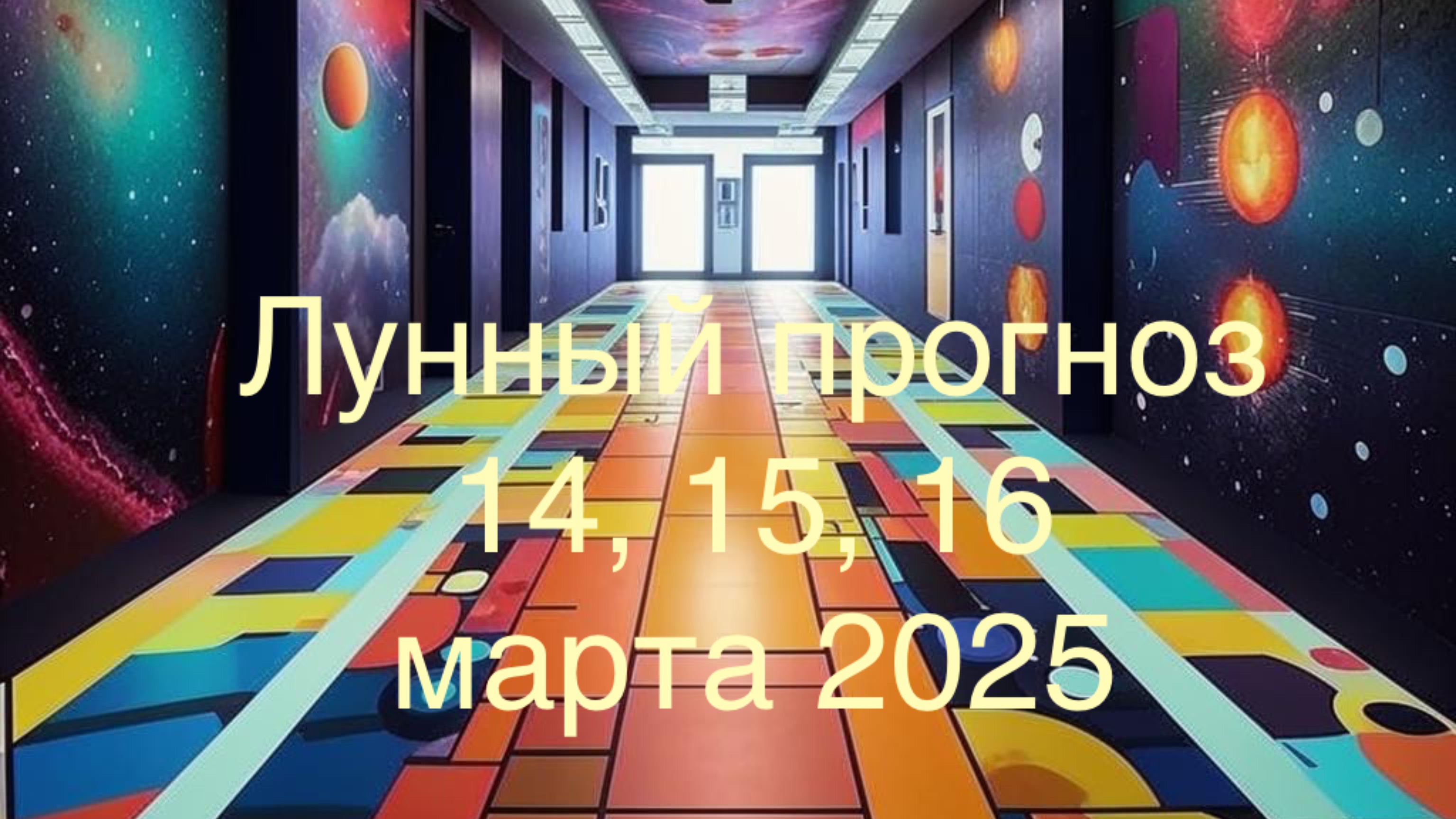 Лунный прогноз на 14, 15, 16 марта 2025 года