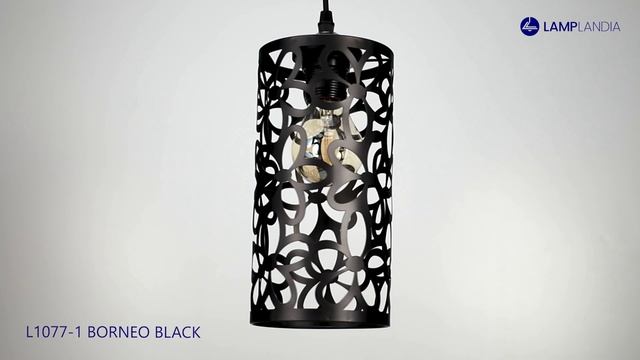 Подвес L1077-1 BORNEO BLACK