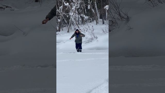 Порыбачили от души и как обычно это все говорят "На одной из таёжных речек"😁