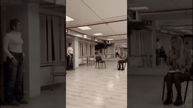Актерское мастерство. Служебный роман. Верочка и Людмила Прокофьевна. Первый прогон.