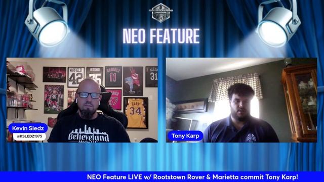 NEO Feature w/ Rootstown Rover & Marietta Pioneers commit Tony Karp