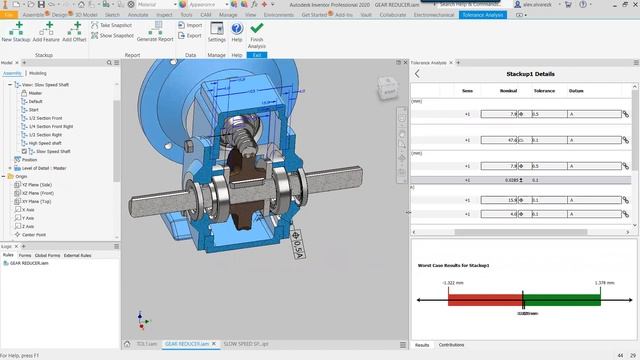 Inventor Tolerance Stack-Up Analysis | Autodesk Virtual Academy