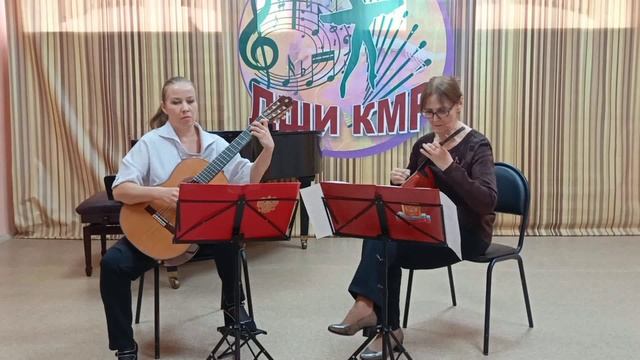 А.Зацепин, обр.Е.Лебедевой "Берег моря",  музыка из к/ф "Красная палатка"