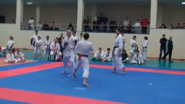 Kumite: Chechik A. (Shiro) - Kuchkin M. (Aka) Club "Champion"
