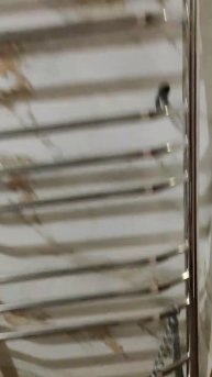 Полотенцесушитель электрический с полкой Роснерж Трапеция, 1200 x 600, ТЭН справа